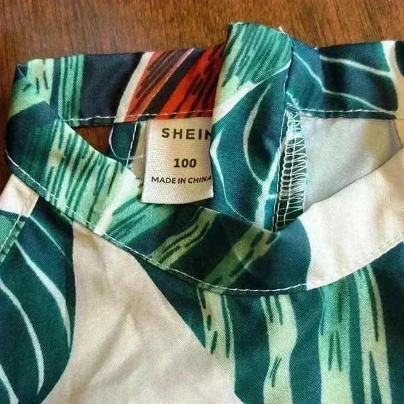 Toddler leaf  dress - Picture 3 of 3